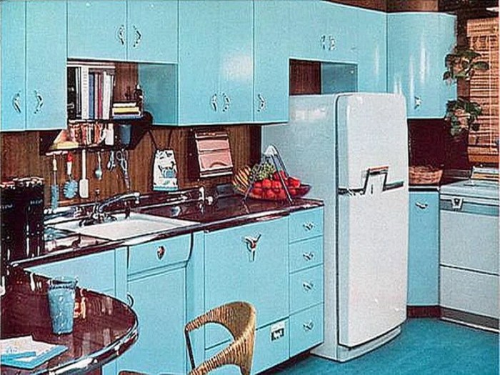 50's style kitchen decor