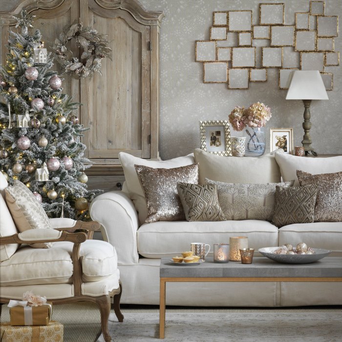 Christmas living room decor ideas