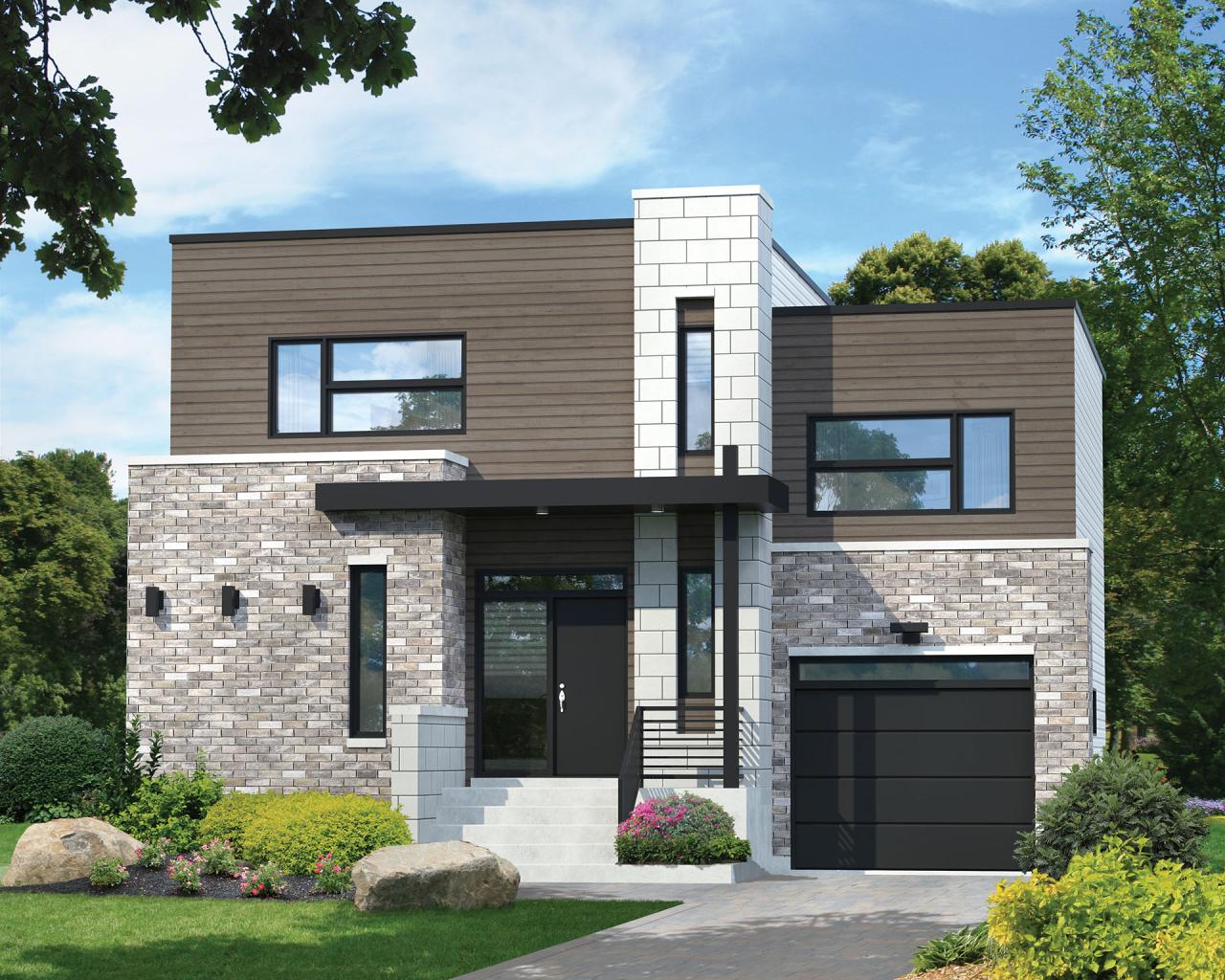 2 storey contemporary house design