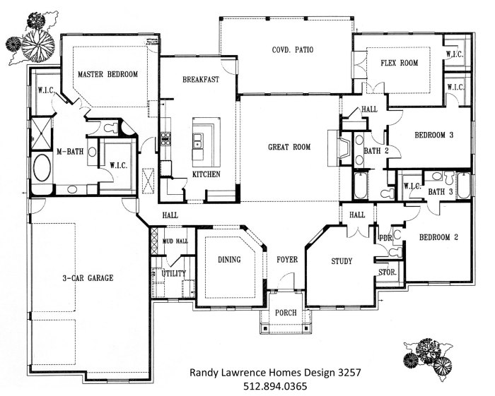 Floor plan inside whole house design