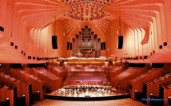 Sydney opera house interior design