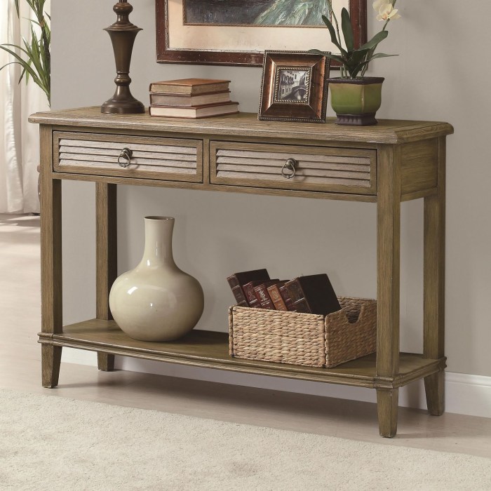 Entryway console table decor ideas