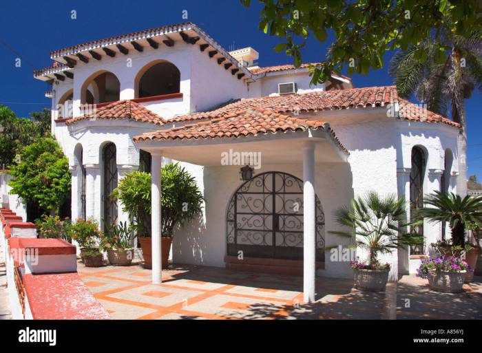 Traditional mexican house design