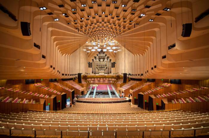 Sydney opera house interior design