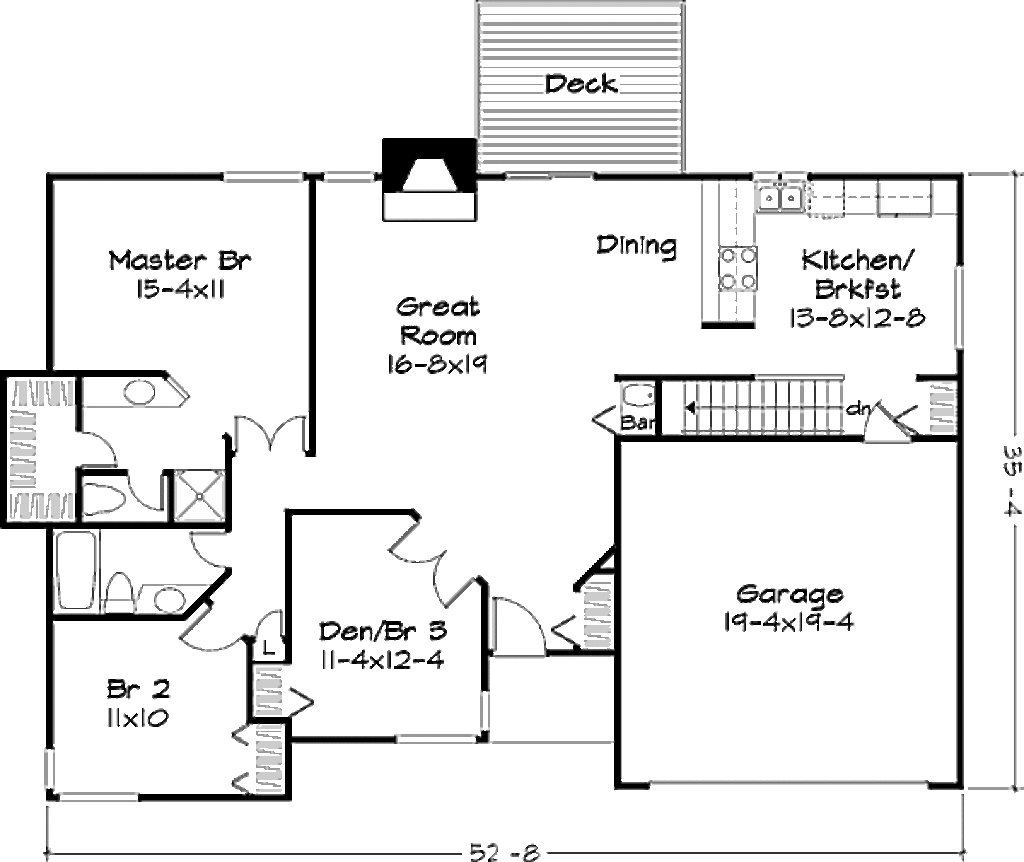 Baths houseplans