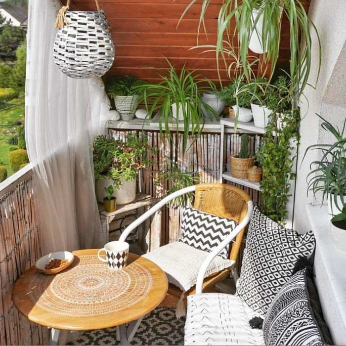 Apartment patio decor ideas