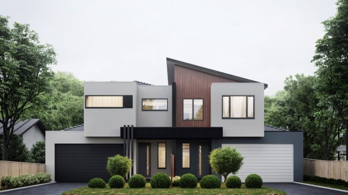 Modern house front design