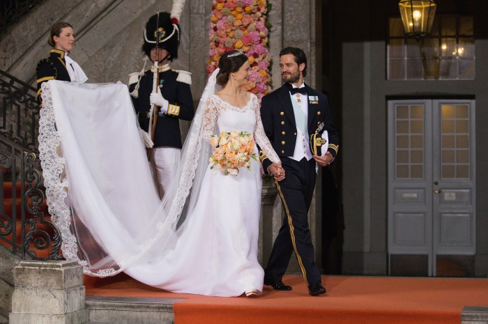 British royal family wedding dresses