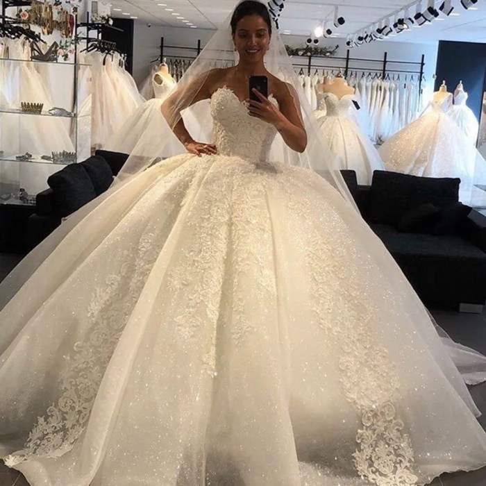 Bump friendly wedding dress