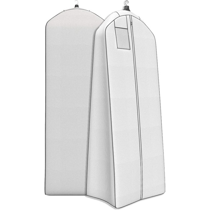 Garment bags for wedding dresses