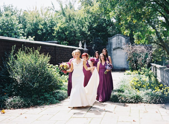 Eggplant wedding guest dresses