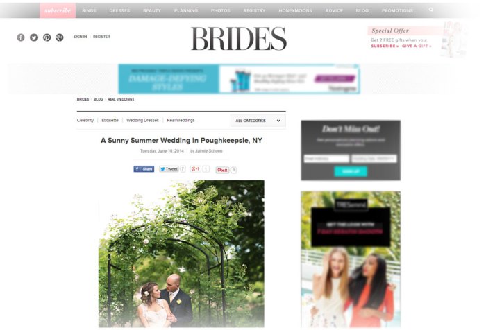 Bride magazine wedding dresses