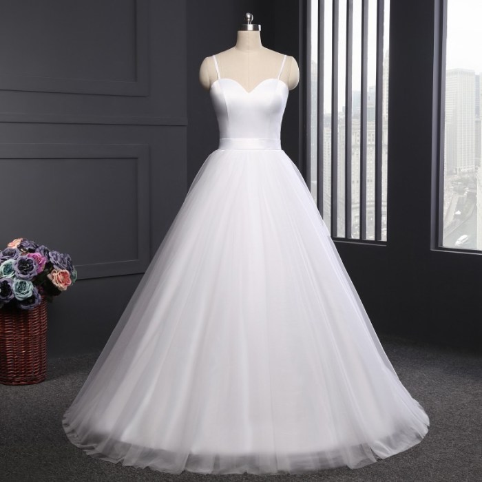 Wedding dresses pure white