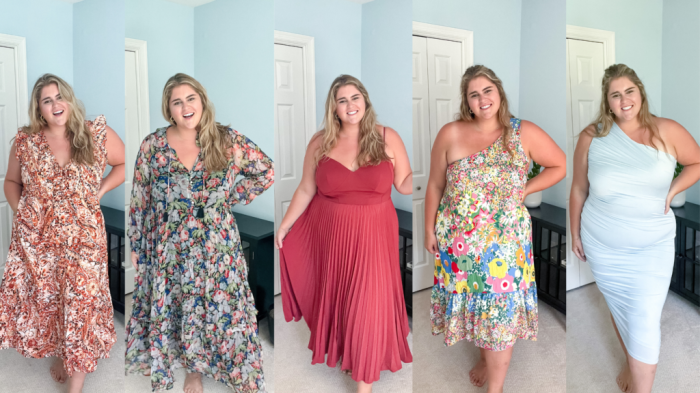 Daytime wedding guest dress plus size